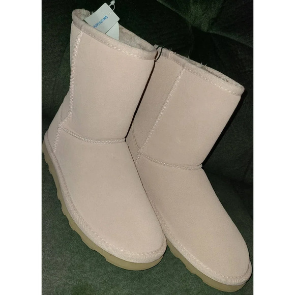 Time And Tru Bootie Boots Womens Size 8 Faux Fur Lined (DD) - Picture 1 of 6